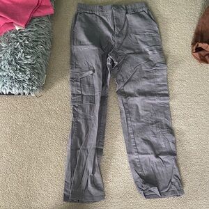 Women’s Gray Cargo Pants